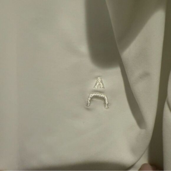 ADAY cult favorite white Something Borrowed Shirt size L excellent condition. - Picture 6 of 11